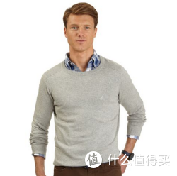 NAUTICA 诺帝卡 男士圆领毛衣