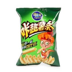 可比克 咔趣薯条劲爆烤翅味 45g/袋