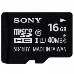 SONY 索尼16G TF UHS-1高速存储卡读取速度40MB/S