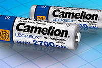 Camelion 飞狮 低自放电5号镍氢充电电池 2700mAh*2支卡装
