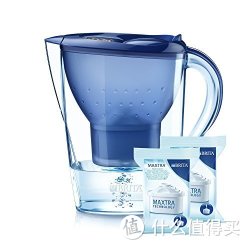 BRITA 碧然德 滤水壶 Marella XL 3.5L 一壶二芯(蓝色)