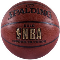 SPALDING  斯伯丁 64-284/74-606Y NBA金色经典系列 耐磨防滑 室内外兼用 篮球