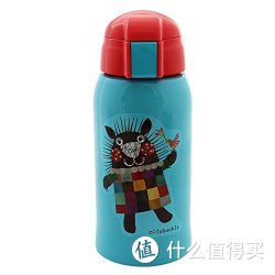 TIGER 虎牌 儿童保温保冷杯 吸管杯盖两用杯MBR-S06C A(小针鼹)600ml