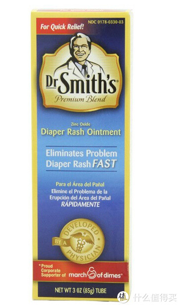 凑单品：Dr. Smith's Diaper Ointment 婴儿尿布疹软膏 85g