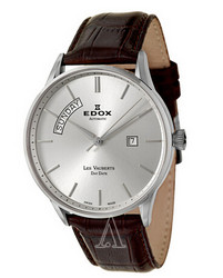 EDOX 依度 Les Vauberts系列 83010-3B-AIN 男款机械腕表
