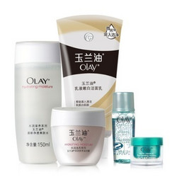 olay玉兰油深度滋润套餐（滋润霜50g+爽肤水150ml+洁面150ml+2件套*1）