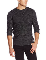 凑单品：Calvin Klein Jeans Mixed-Knit Sweate 男士羊毛混纺针织衫