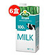 Arla 爱氏晨曦 低脂牛奶 1L(德国进口 盒）*6