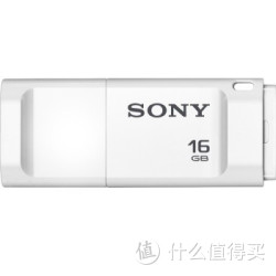 SONY 索尼 精致系列 USM16X/W USB3.0 独立防尘盖设计U盘 16GB（白）