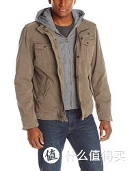 Levi's 李维斯 Big/Tall Washed Cotton Four-Pocket Hooded Trucker 男款水洗棉夹克 