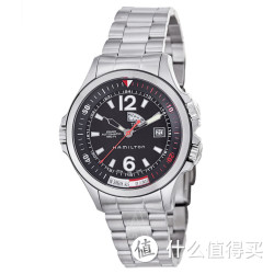 HAMILTON 汉密尔顿 KHAKI NAVY卡其海军系列 双时区GMT H77555135 自动机械腕表