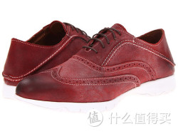 Hush Puppies 暇步士 Five-Brogue Oxford 男款真皮休闲鞋 