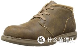 SKECHERS 斯凯奇 Volte Herick Chukka 男款真皮短靴