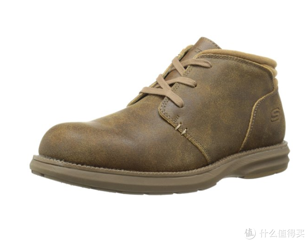 SKECHERS 斯凯奇 Volte Herick Chukka 男款真皮短靴