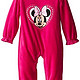 Disney 迪士尼 Newborn Minnie Velour Coverall 女童连体外套