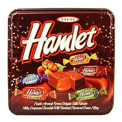 HAMLET 哈曼莉牌榛子味夹心代可可脂巧克力700g(土耳其进口)