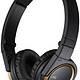 JVC 杰伟世 碳素振膜头戴耳机S400(镶金色)