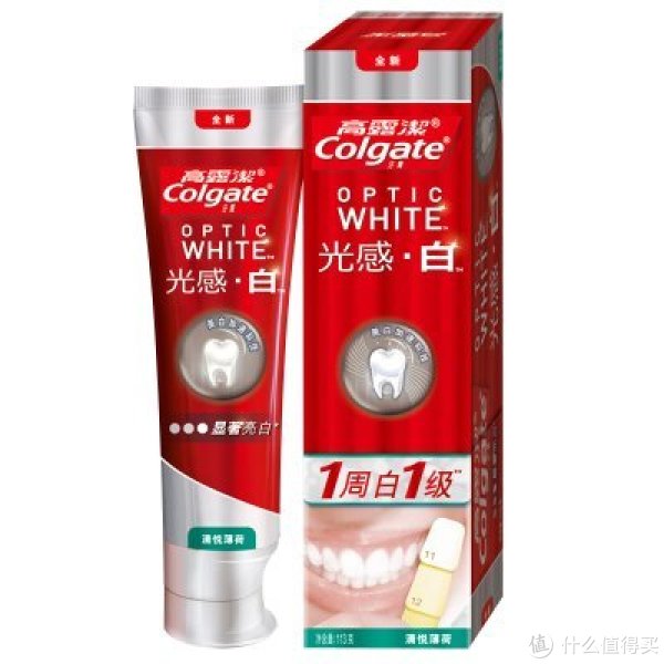 移动端：Colgate 高露洁  光感白清悦薄荷牙膏 113g 6支装*2+凑单品