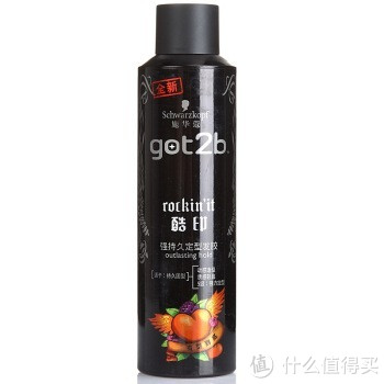 Schwarzkopf 施华蔻 got2b 酷印强持久定型发胶 250ml*3瓶+凑单品