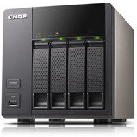 QNAP 威联通 TS-420(PT,迅雷下载机) 4盘位NAS 1.6GHz 512MB 网络存储