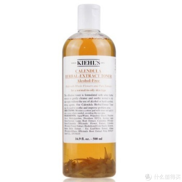 KIEHL'S 科颜氏 金盏花植物爽肤水 500ml+护唇膏1号 15ml