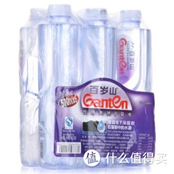 景田 百岁山天然矿泉水570ml*6瓶 塑包装