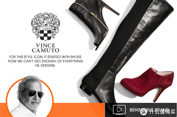 VINCE CAMUTO Frances Riding 女款真皮拼接高筒靴