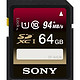 SONY 索尼 UHS-1 SDHC高速存储卡 Class10 64GB