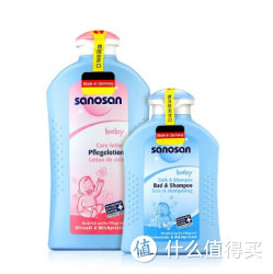 sanosan 哈罗闪 婴儿二合一沐浴洗发露 200ml+婴儿柔润护肤乳500ml
