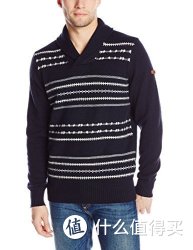 BEN SHERMAN Fairisle Shawl男士羊毛毛衣