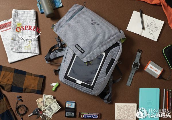 OSPREY Packs Cyber Port Daypack 城市双肩包 14L 红色款