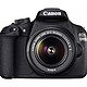Canon 佳能 EOS 1200D 单反数码相机 双头套机(EFs 18-55mm/f3.5-5.6IS II + EF-S 55-250mm IS)(黑色)
