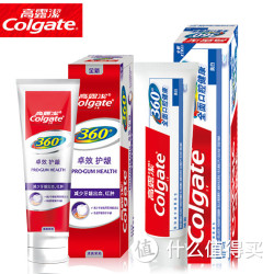 Colgate 高露洁 360全面口腔健康牙膏140克1支+卓效护龈40g1支