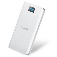 CUBE 酷比魔方 E20A 20000毫安足量聚合物双输出移动电源 白色