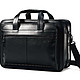 Samsonite 新秀丽 Leather Expandable Briefcase 全皮公文包 17寸