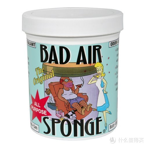 新补货：BAD AIR SPONGE Odor Neutralizer 空气净化剂 400g