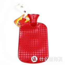 Fashy 费许 斜格纹热水袋 6420红色2.0L 德国原装进口