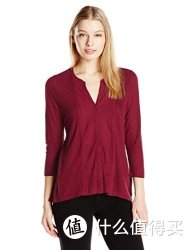 Lucky Brand Tuxedo Top女士v领上衣