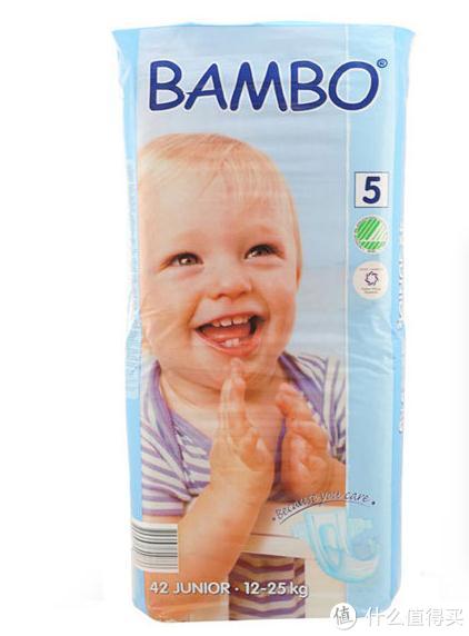 BAMBO 班博 丹麦原装进口有机纸尿裤 42片（XL码）