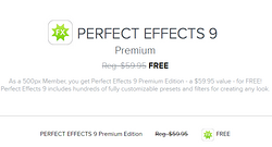 免费得：Perfect Effects 9 Premium版