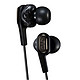 JVC 杰伟世 HA-FXT90 （黑色）全球首创双单元动圈入耳式音乐耳机