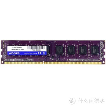 ADATA 威刚 4G DDR3 1600 万紫千红 台式机内存条