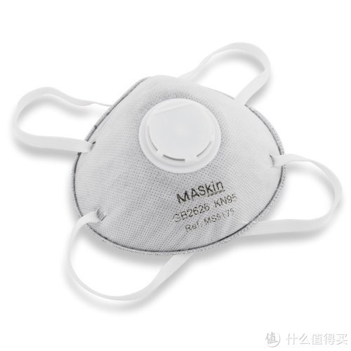 MASkin 617505 活性炭+呼气阀型 5只装+瑞世普 口罩 M号 10只