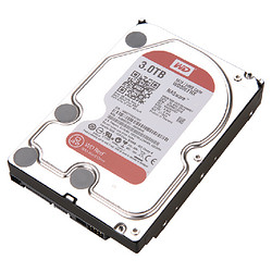 WD 西部数据 WD30EFRX 3TB SATA3 64M 红盘 台式机硬盘