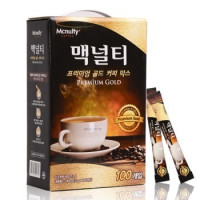 韩国进口 Mcnulty 麦润帝金装三合一速溶咖啡（量贩装）1200g