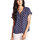 TOMMY HILFIGER  Short Sleeve Button Down Pajama Top女款短袖睡衣