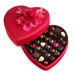GODIVA 歌帝梵 Valentines Day Keepsake 心形礼盒巧克力 40颗