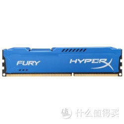 Kingston 金士顿 骇客神条 Fury系列 HX316C10F/8 DDR3 1600 8GB台式机内存 蓝色