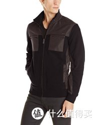 Calvin Klein Pique Front-Zip Mixed  男款时尚休闲夹克