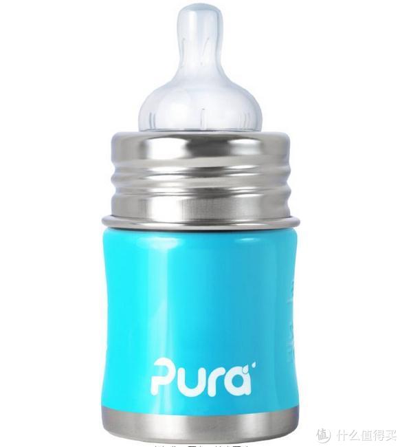Pura Kiki 不锈钢 奶瓶  140ml（蓝色）
